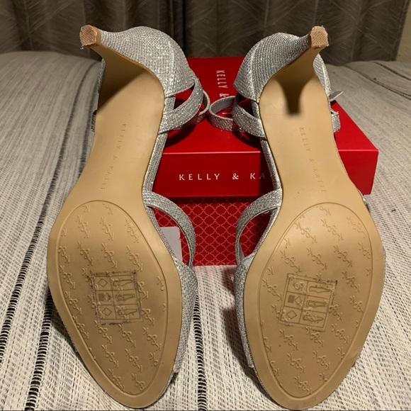 Silver Sparkly Heels - Picture 5 of 7